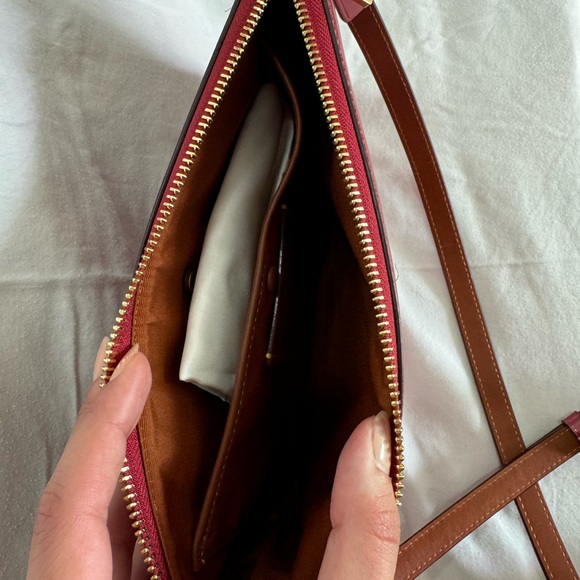 Coach Cherry Embossed Crossbody Bag - Picture 7 of 9